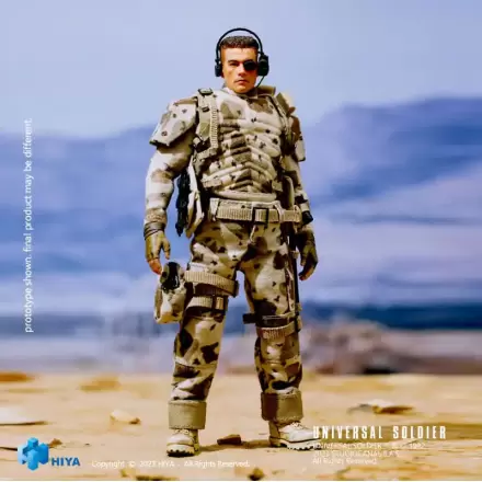 Universal Soldier Exquisite Super Series Akčná Figúrka 1/12 Luc Deveraux 16 cm produktová fotografia