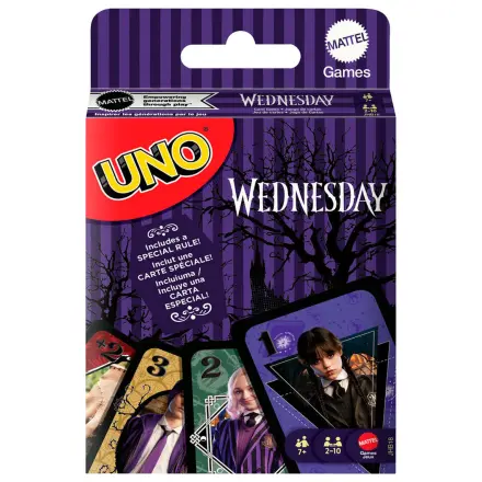 UNO Wednesday kartová hra produktová fotografia