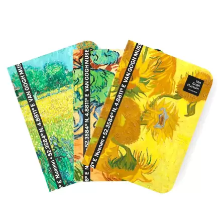 Van Gogh Museum balenie 3 zápisníky A5 produktová fotografia