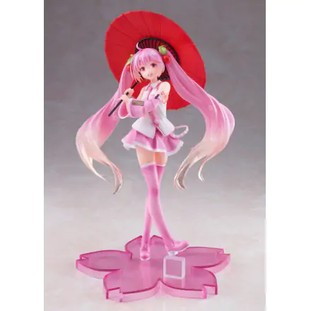 PVC soška Sakura Miku 2nd Season New Written Japanese Umbrella Ver. 20 cm produktová fotografia