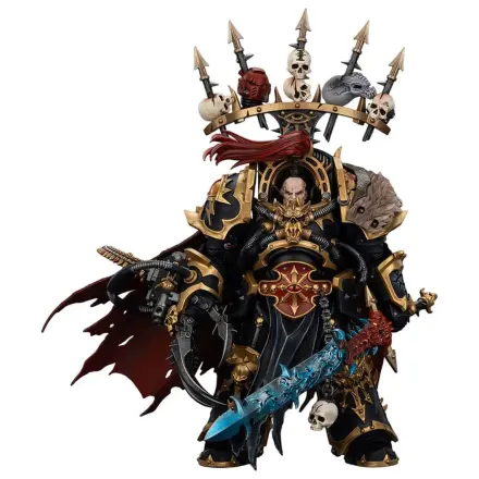 Warhammer 40,000 Akčná figúrka Black Legion Abaddon the Despoiler s Drach'nyen a The Talo 16 cm produktová fotografia