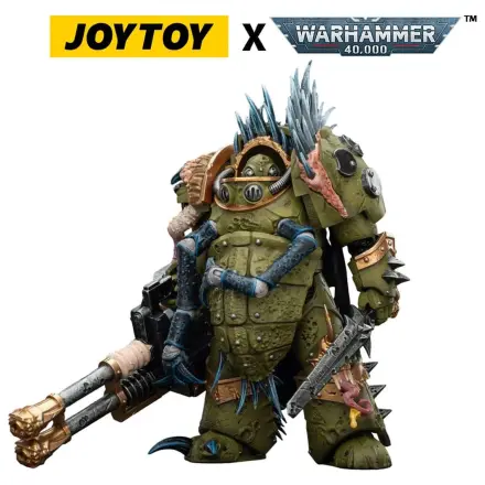 Warhammer 40,000 Akčná figúrka Death Guard Blightlord Terminator 1 s Reaper Autocannon a Bubotic Blades 14 cm produktová fotografia