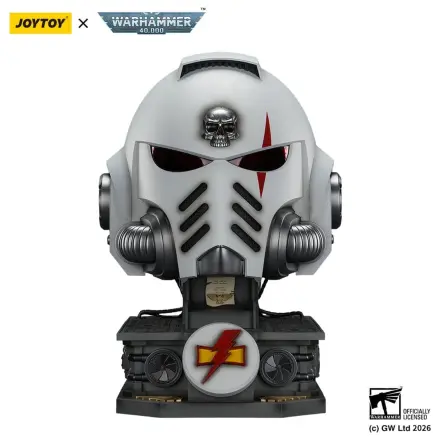 Warhammer 40,000 Helmet s display stojanom White Scars MkX 44 cm produktová fotografia