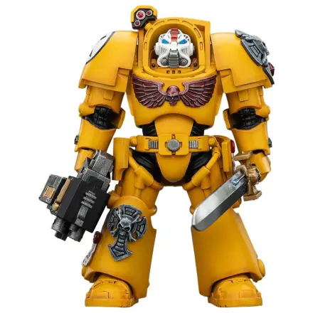 Warhammer 40,000 Akčná figúrka Imperial Fists Terminator 1 s Power Sword a Storm Bolter 14 cm produktová fotografia