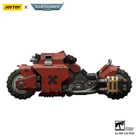 Warhammer 40,000 Raider-pattern Bojový motocykel Blood Angels s dvoma spojenými bolt puškami 22 cm produktová fotografia