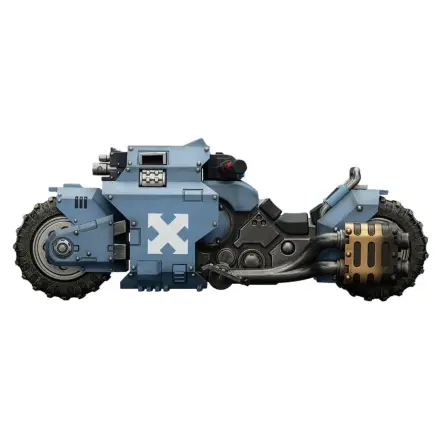 Warhammer 40,000 Raider-pattern Combat Bike Space Wolves s twin-linked bolt rifles 22 cm produktová fotografia