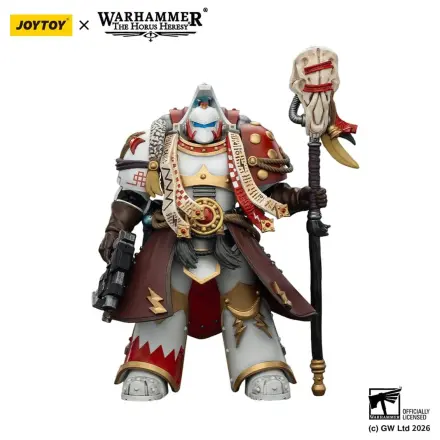 Warhammer 40,000 Akčná figúrka White Scars Stormseer Consul s Force Staff a Bolt Pistol 12 cm produktová fotografia