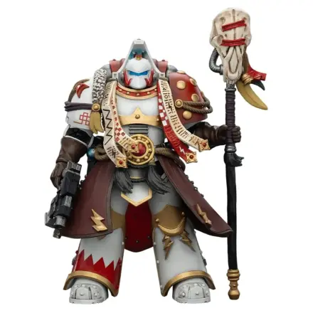 Warhammer 40,000 Akčná figúrka White Scars Stormseer Consul s Force Staff a Bolt Pistol 12 cm produktová fotografia