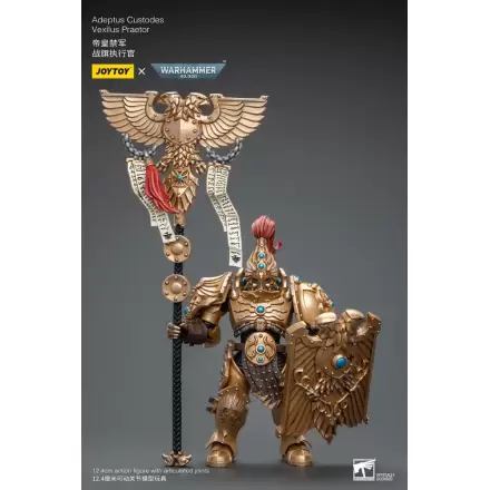 Warhammer 40k akčná figúrka 1/18 Adeptus Custodes Vexilus Praetor termékfotója