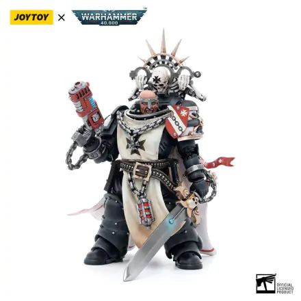 Warhammer 40k akčná figúrka 1/18 Black Templars Marshal Baldeckrath 12 cm produktová fotografia