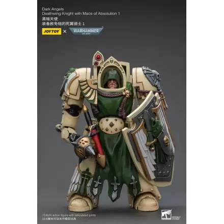 Warhammer 40k figúrka 1/18 Dark Angels Deathwing Knight with Mace of Absolution 12 cm termékfotója