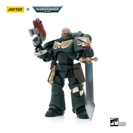 Warhammer 40k akčná figúrka 1/18 Dark Angels Intercessors Brother Nadael 12 cm produktová fotografia