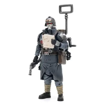 Warhammer 40k akčná figúrka 1/18 Death Korps of Krieg Veteran Squad Guardsman Communications Specialist 10 cm produktová fotografia