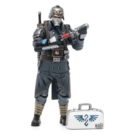 Warhammer 40k akčná figúrka 1/18 Death Korps of Krieg Veteran Squad Guardsman Medic 10 cm produktová fotografia