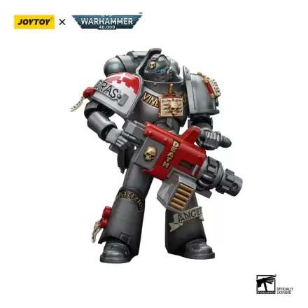 Warhammer 40k Akčná figúrka 1/18 Grey Knights Strike Squad Grey Knight s Psycannon 12 cm produktová fotografia