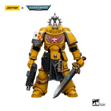 Warhammer 40k Akčná figúrka 1/18 Imperial Fists Lieutenant s Power Sword 12 cm produktová fotografia