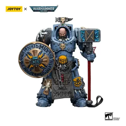 Warhammer 40k Akčná Figúrka 1/18 Space Wolves Arjac Rockfist 12 cm produktová fotografia