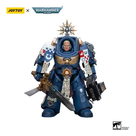 Warhammer 40k akčná figúrka 1/18 Ultramarines Terminator kapitánya Severus Agemman 12 cm termékfotója