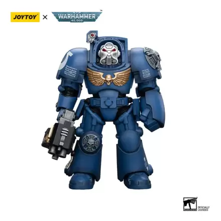 Warhammer 40k Akčná figúrka 1/18 Ultramarines Terminator Squad Terminator s Storm Bolter 12 cm produktová fotografia