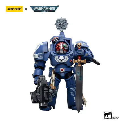 Warhammer 40k Akčná figúrka 1/18 Ultramarines Terminators Sergeant Terconon 12 cm produktová fotografia