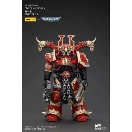 Warhammer 40k akčná figúrka 1/18 World Eaters Khorne Berzerker 5 13 cm termékfotója