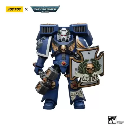 Warhammer 40k Akčná figúrka 1/18 Ultramarines Vanguard Veteran s Thunder Hammer a Storm Shield 12 cm produktová fotografia
