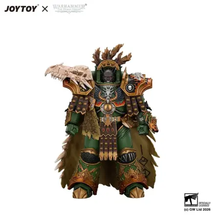 Warhammer akčná figúrka Salamanders Vulkan, Primarch of the XVIIIth Legion 21 cm produktová fotografia