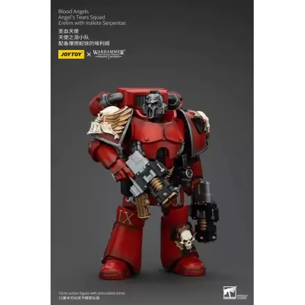 Warhammer The Horus Heresy Action Figure 1/18 Blood Angels Angel's Tears Squad Erelim with Volkite Serpentas 12 cm termékfotója