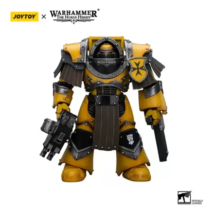 Warhammer The Horus Heresy Akčná figúrka 1/18 Imperial Fists Legion Cataphractii Terminator Squad Legion Cataphractii s reťazovou päsťou 12 cm termékfotója