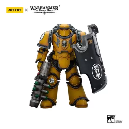 Warhammer The Horus Heresy Akčná figúrka 1/18 Imperial Fists Legion MkIII Breacher Squad Legion Breacher s Graviton Gun 12 cm produktová fotografia