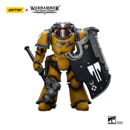 Warhammer The Horus Heresy akčná figúrka 1/18 Imperial Fists Legion MkIII Breacher Squad Sergeant s Thunder Hammer 12 cm produktová fotografia
