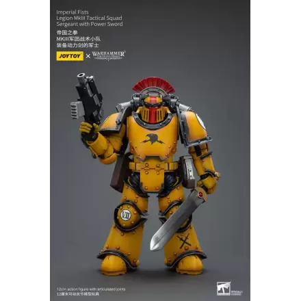 Warhammer The Horus Heresy Action Figure 1/18 Imperial Fists Legion MkIII Tactical Squad Sergeant s Power Sword 12 cm termékfotója