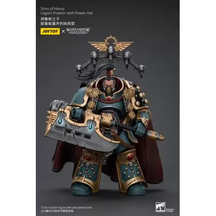 Warhammer The Horus Heresy Akčná figúrka 1/18 Sons of Horus Legion Praetor s Power Axe 12 cm produktová fotografia