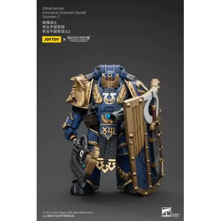 Warhammer The Horus Heresy Akčná figúrka 1/18 Ultramarines Invictarus Suzerain Squad Suzerain 2 12 cm termékfotója