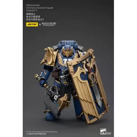 Warhammer The Horus Heresy Akčná figúrka 1/18 Ultramarines Invictarus Suzerain Squad Suzerain 5 12 cm termékfotója