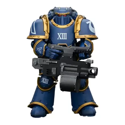 Warhammer The Horus Heresy akčná figúrka 1/18 Ultramarines Legion MKIII Tactical Support Squad Legionary with Heavy Bolter 12 cm termékfotója