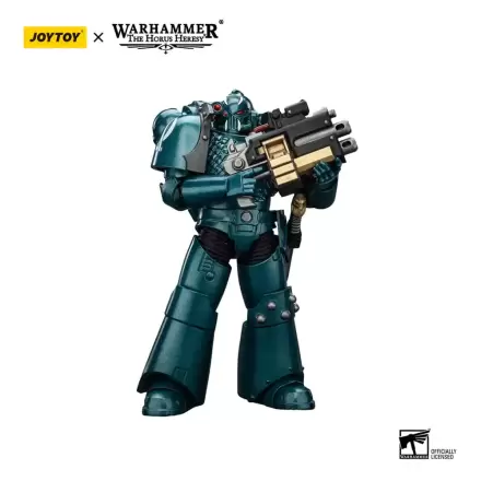 Warhammer The Horus Heresy akčná figúrka Alpha Legion Head hunter s Banestrike Combi-Bolter a silnou dýkou 20 cm produktová fotografia