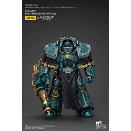 Warhammer The Horus Heresy Akčná figúrka Alpha Legion Lernaean Terminator s Conversion Beam Cannon 20 cm produktová fotografia