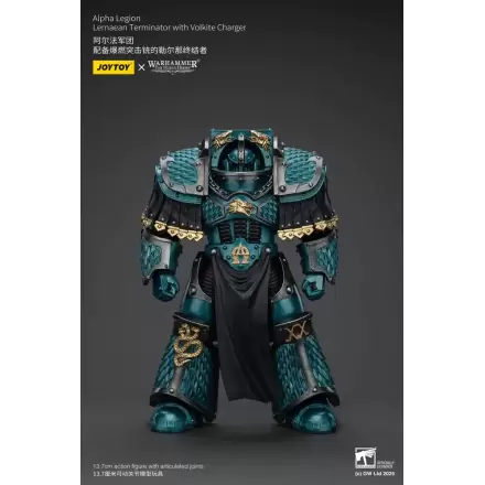 Warhammer The Horus Heresy Akčná figúrka Alpha Legion Lernaean Terminator with Volkite Charger 20 cm produktová fotografia