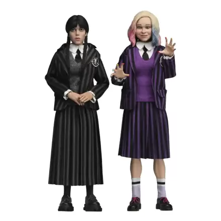 Akčné figúrky Wednesday 2 Pack Wednesday Addams (Nevermore Uniform) and Enid 20 cm produktová fotografia