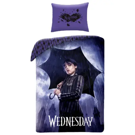 Wednesday Rainy Day mikrovláknová obliečka na perinu produktová fotografia