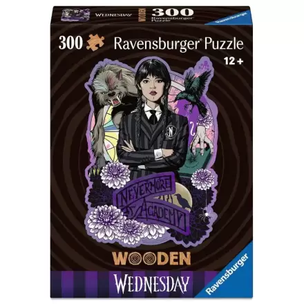 Wednesday DREVENÉ Puzzle Wednesday Addams (300 dielikov) produktová fotografia