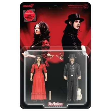White Stripes ReAction Akčné figúrky 2-Pack Wave 01 The White Stripes (Get Behind Me Satan) 10 cm produktová fotografia