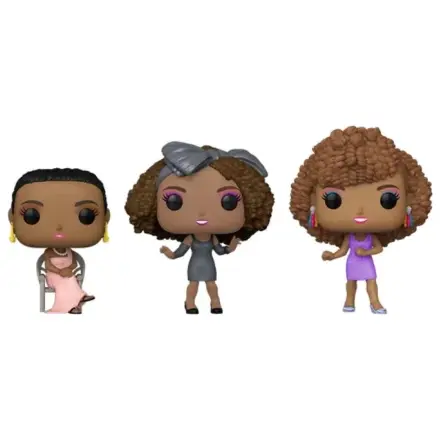Whitney Houston Funko POP! Icons vinylové figúrky Balenie 3 kusov Exkluzívna edícia 9 cm produktová fotografia