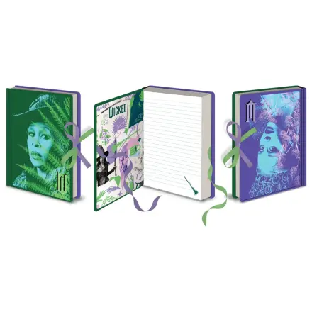 Wicked 2 prémiový zápisník A5 produktová fotografia