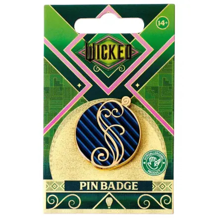 Wicked Blue Shiz Logo odznak s ihlou produktová fotografia