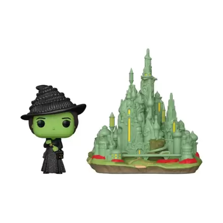 Wicked Funko POP! Town Vinylová figura Elphaba smaragdvárosával 9 cm termékfotója