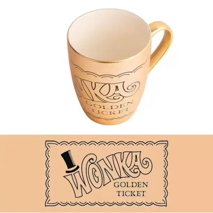 Willy Wonka Golden Ticket hrnček 350 ml termékfotója