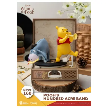 Winnie the Pooh Record Player Series PVC figúrka Pooh's Hundred Acre Band 12 cm produktová fotografia