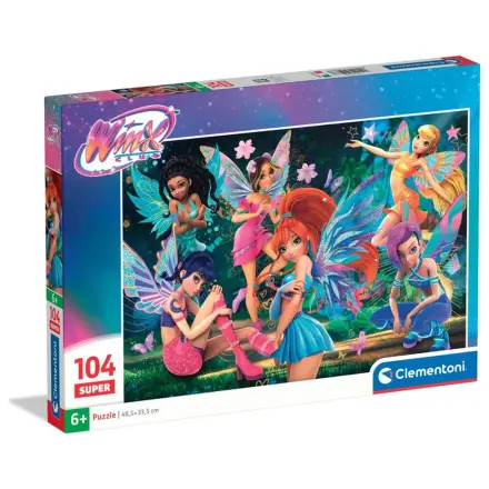 Winx Club Mystical 104-dielne super puzzle Clementoni produktová fotografia